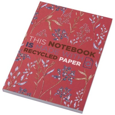 Blocco note formato A5 con copertina morbida riciclata e 100 fogli Novella Austen - cod. P210248
